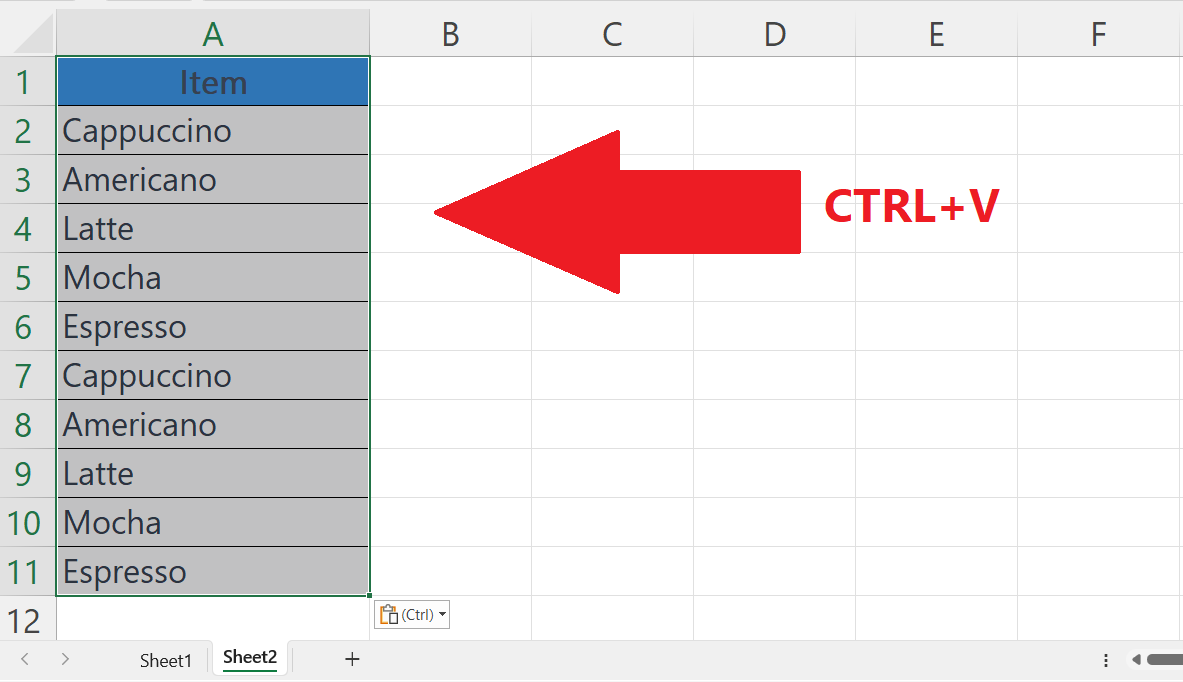 How To Copy And Paste Data From One Excel Sheet To Another SpreadCheaters how-to-copy-and-paste-data-from-one-excel-sheet-to-another-spreadcheaters