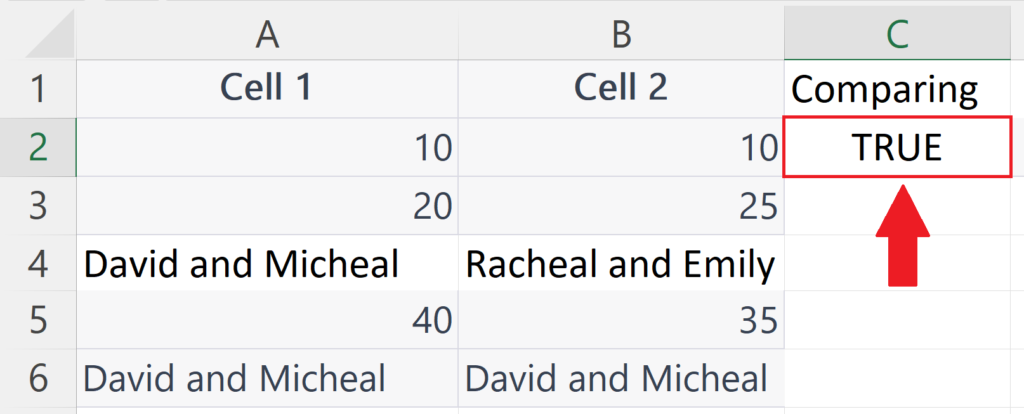 How To See If Two Cells Match In Microsoft Excel SpreadCheaters