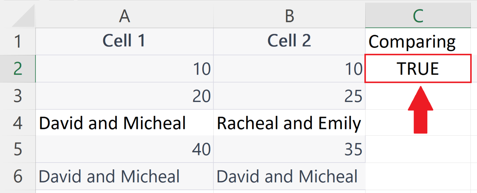 How to see if two cells match in microsoft excel spreadcheaters