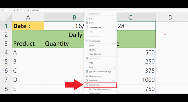 how-to-get-a-date-to-automatically-update-in-microsoft-excel