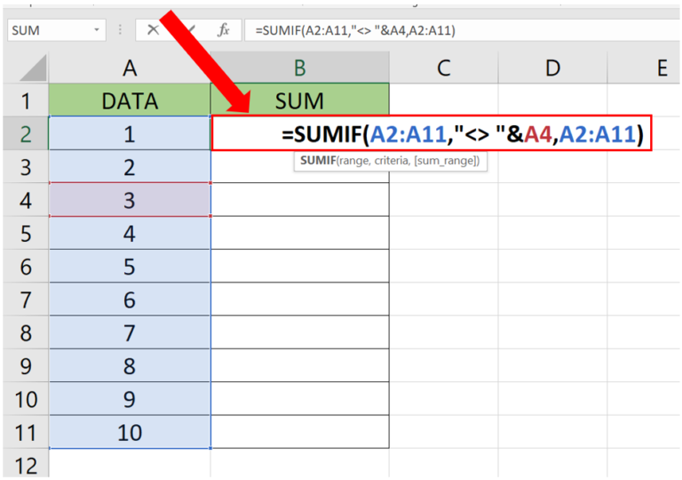 how-to-exclude-cells-from-a-formula-in-excel-spreadcheaters