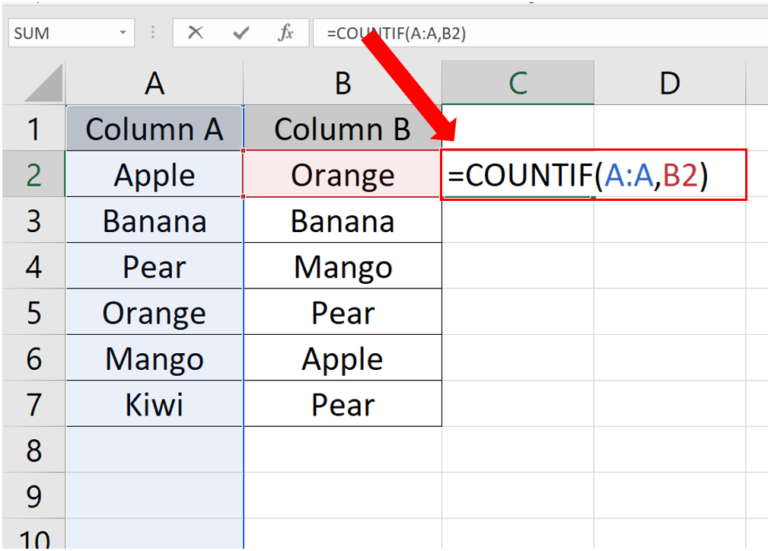 How to find duplicates in excel between two columns spreadcheaters