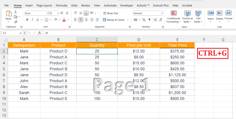 How To Remove Page 1 From Microsoft Excel