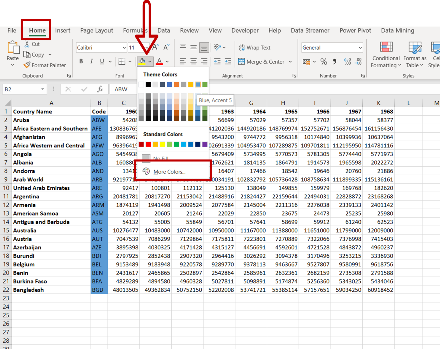 How To Change The Cell Color In Excel SpreadCheaters