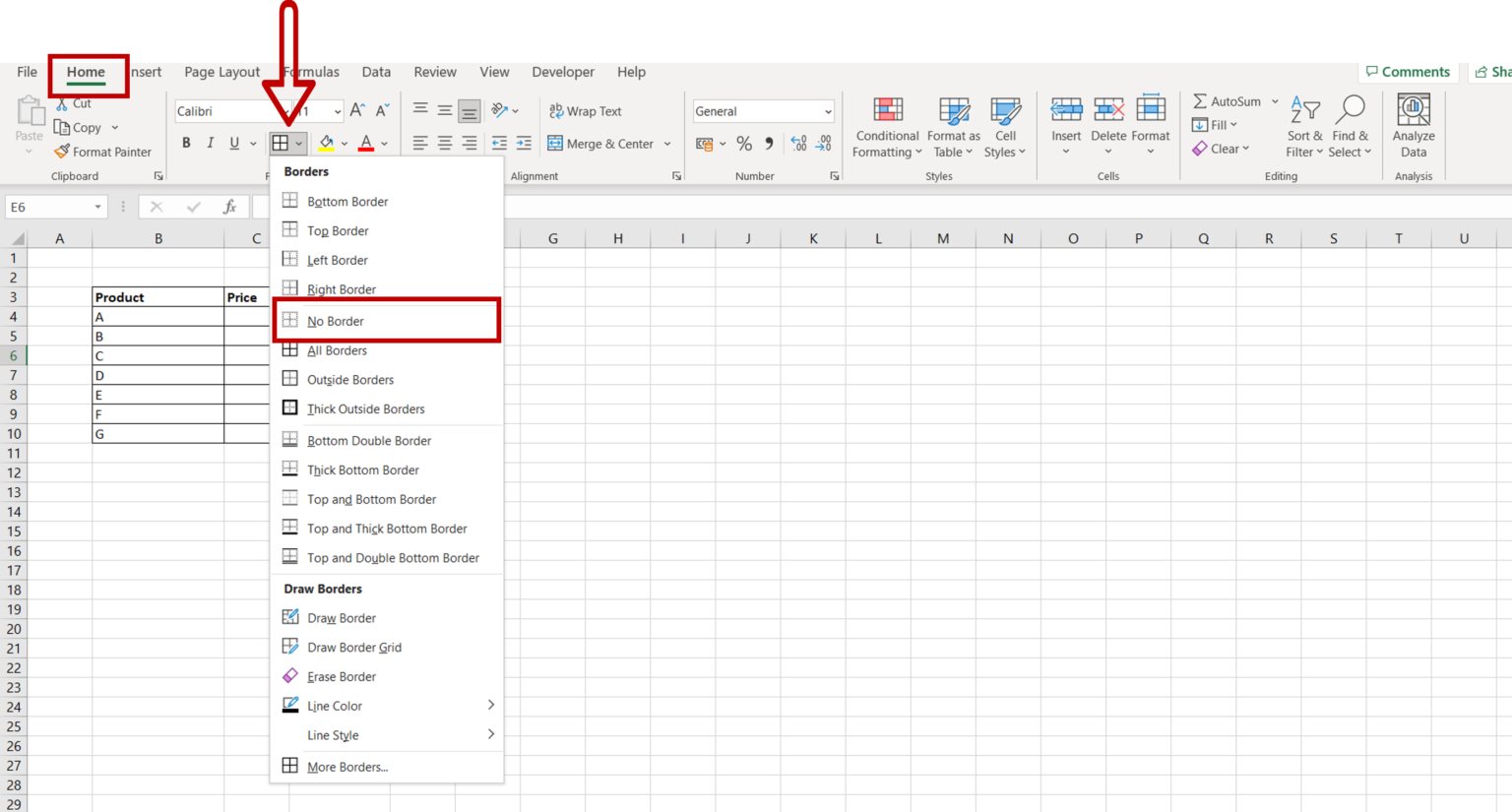 how-to-remove-borders-in-excel-spreadcheaters