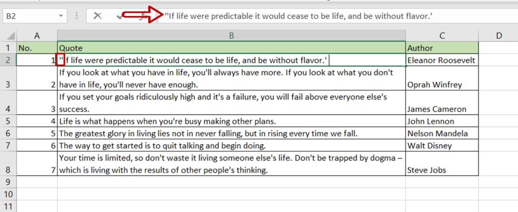 How To Add Single Quotes In Excel SpreadCheaters