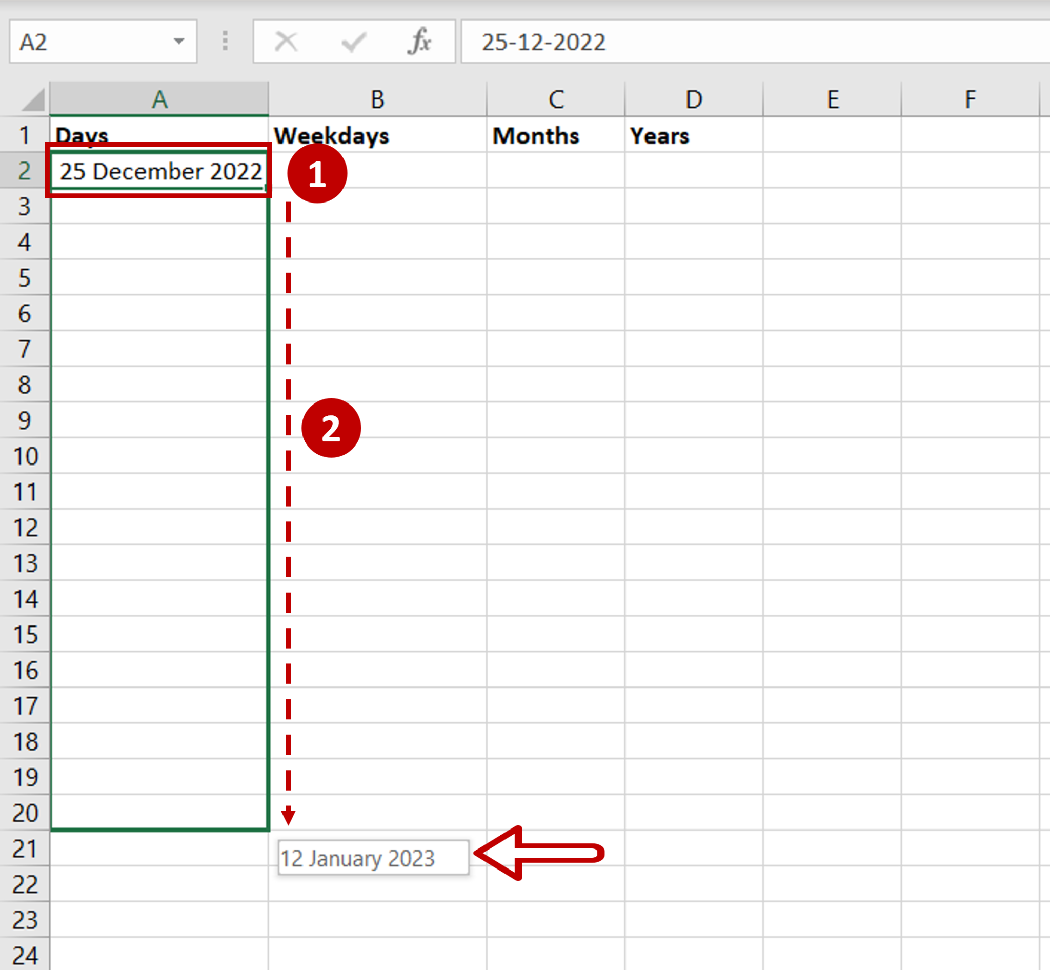 How To Autopopulate Dates In Excel SpreadCheaters