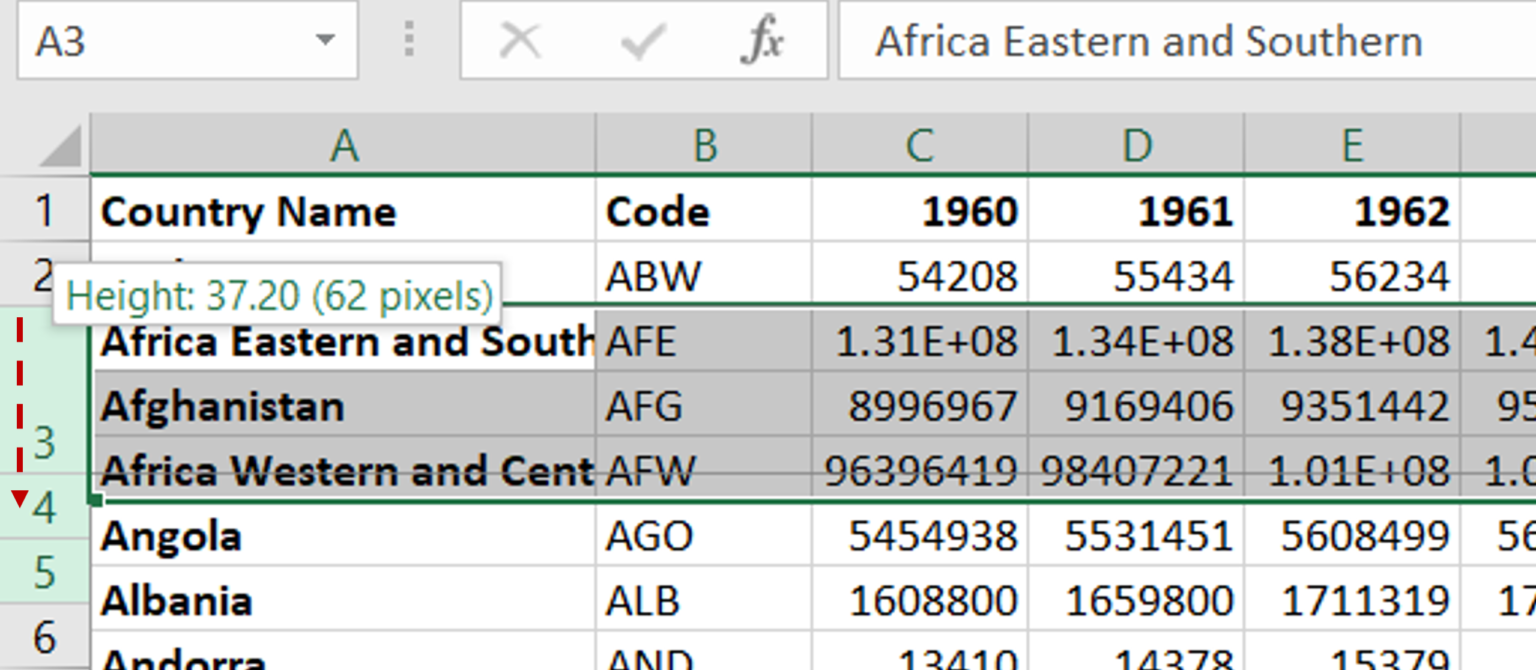 how-to-expand-rows-in-excel-spreadcheaters