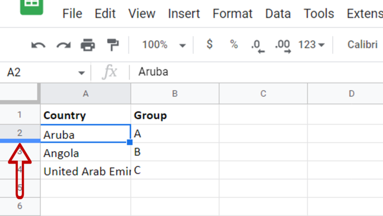 How To Increase Row Height In Google Sheets