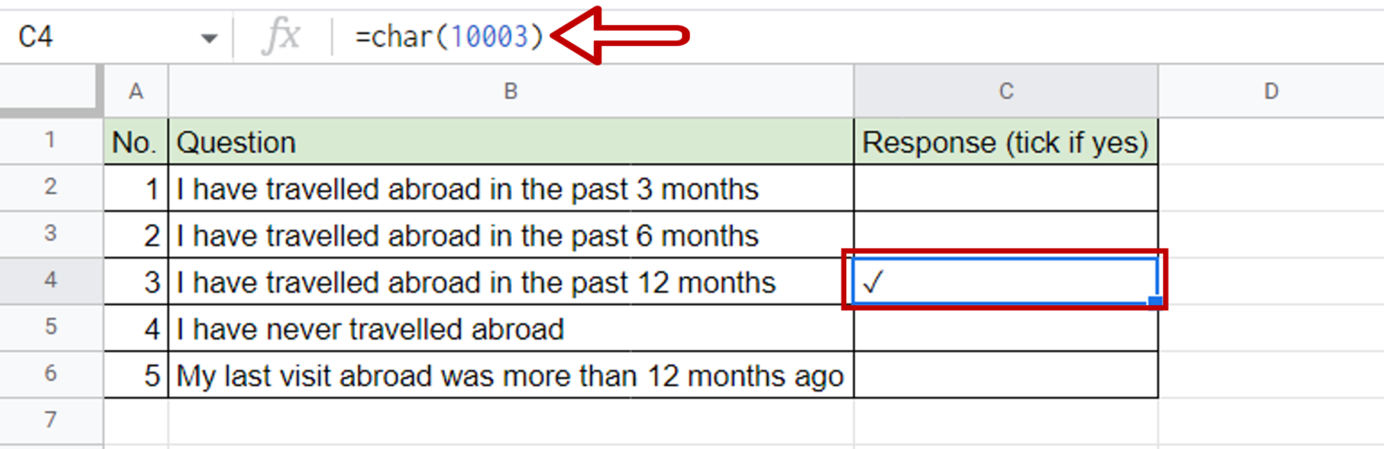 how-to-insert-a-checkmark-in-google-sheets-spreadcheaters