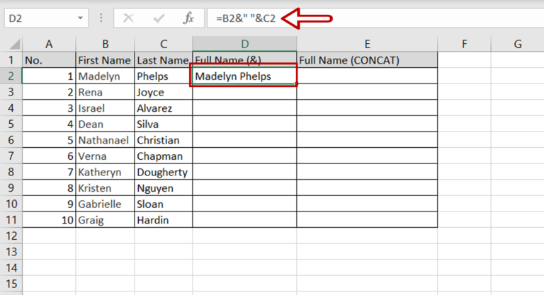 How To Merge Text Data In Excel