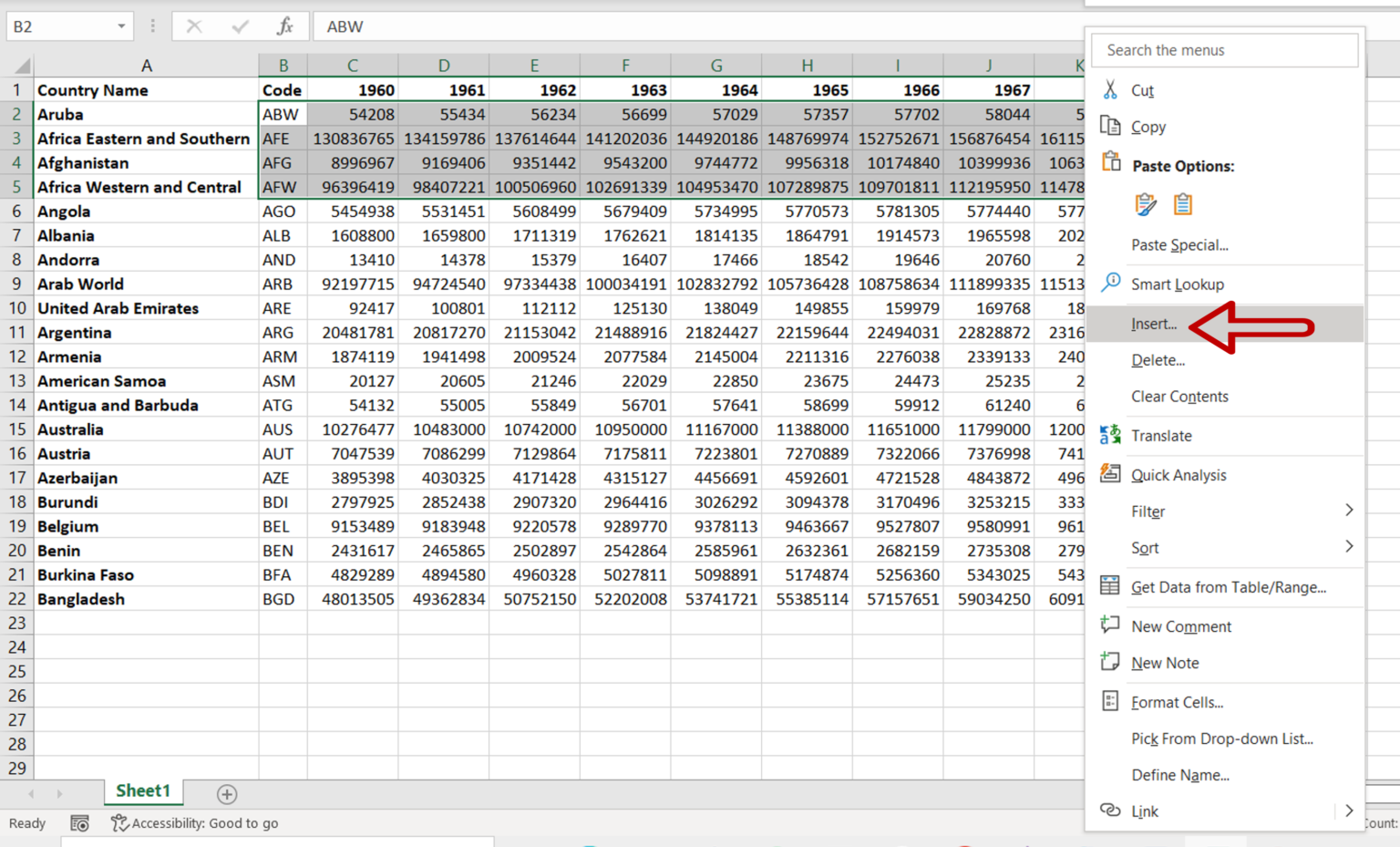 how-to-move-rows-down-in-excel-spreadcheaters