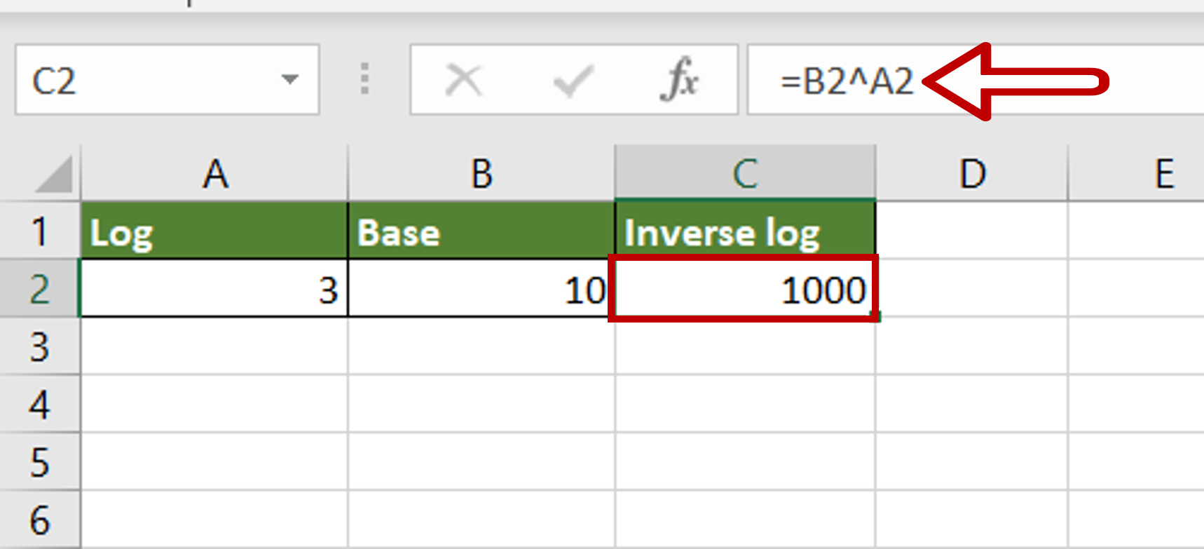 how-to-reverse-log-base-10-in-excel-spreadcheaters