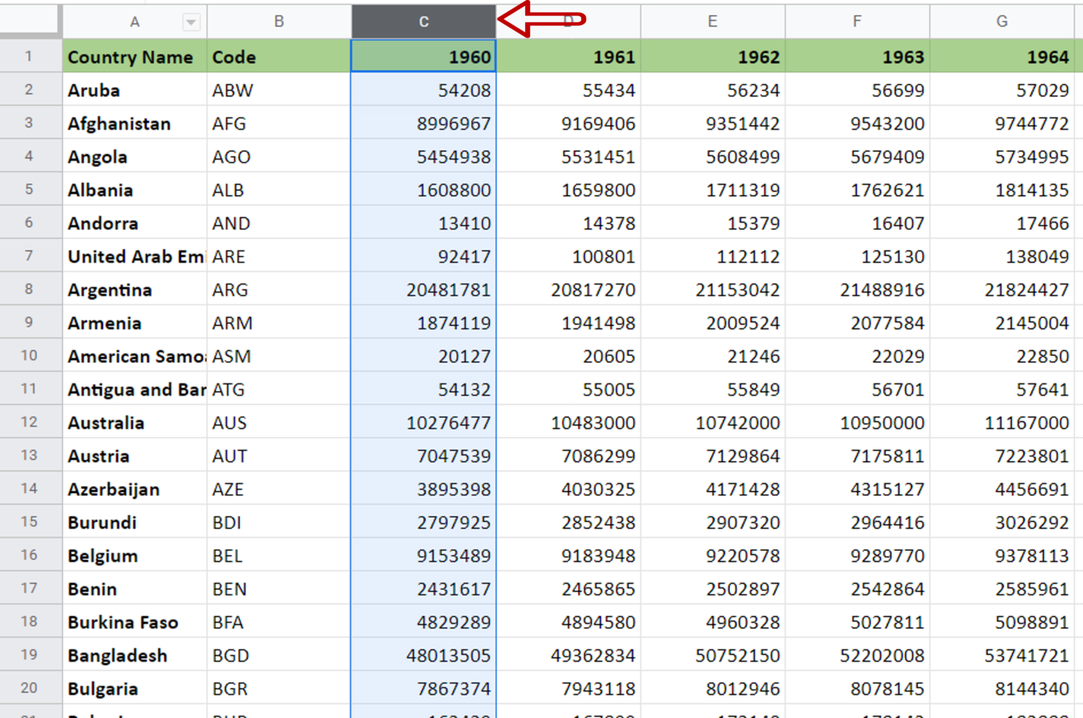  How To Select Multiple Columns In Google Sheets SpreadCheaters