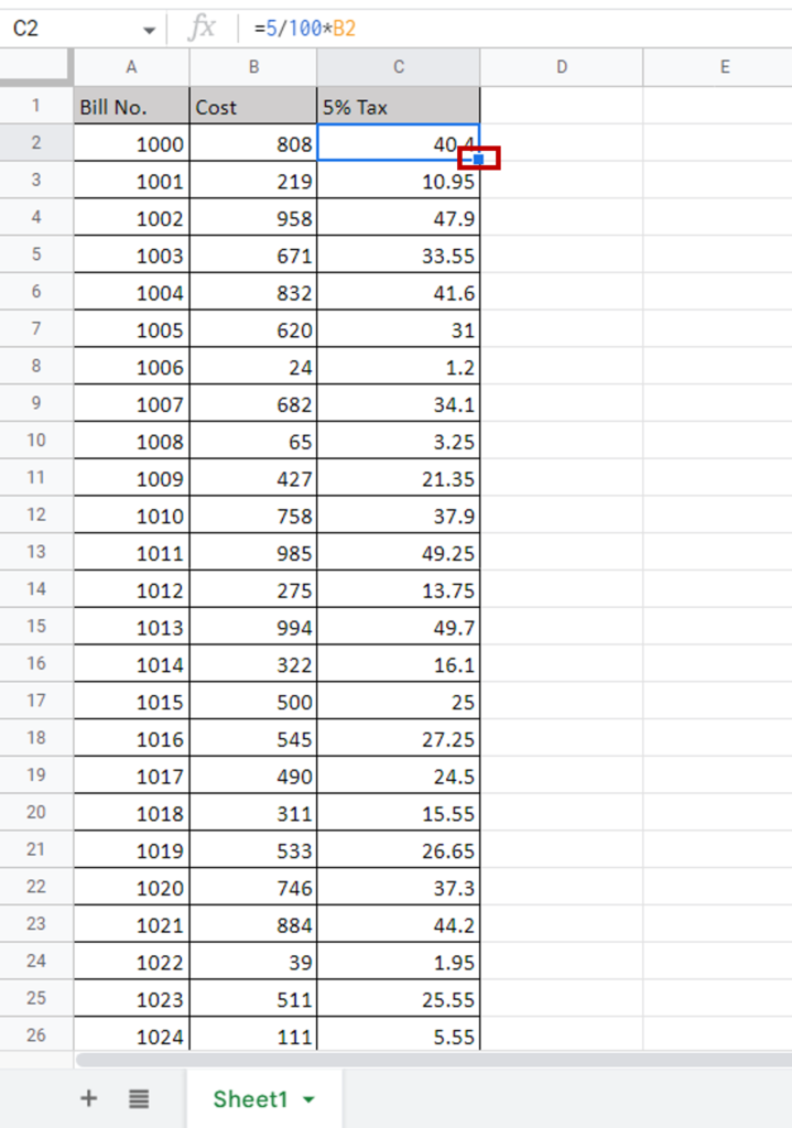 How To Apply A Formula To An Entire Column In Google Sheets ...