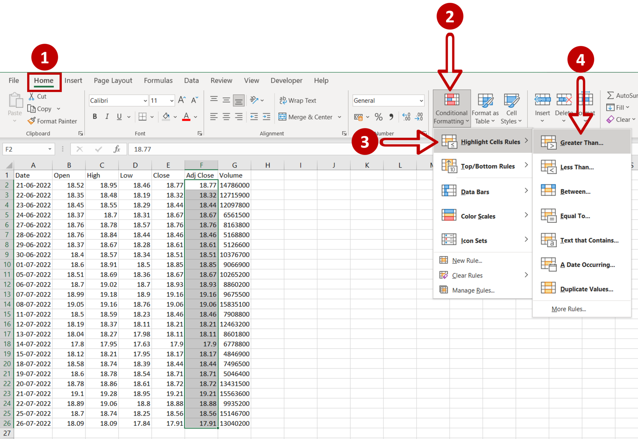 How To Change Cell Color By Value In Excel - Printable Timeline Templates