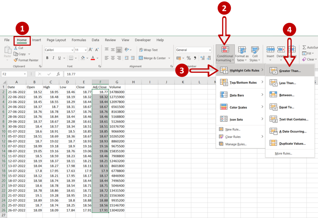 How To Highlight Numbers In Excel