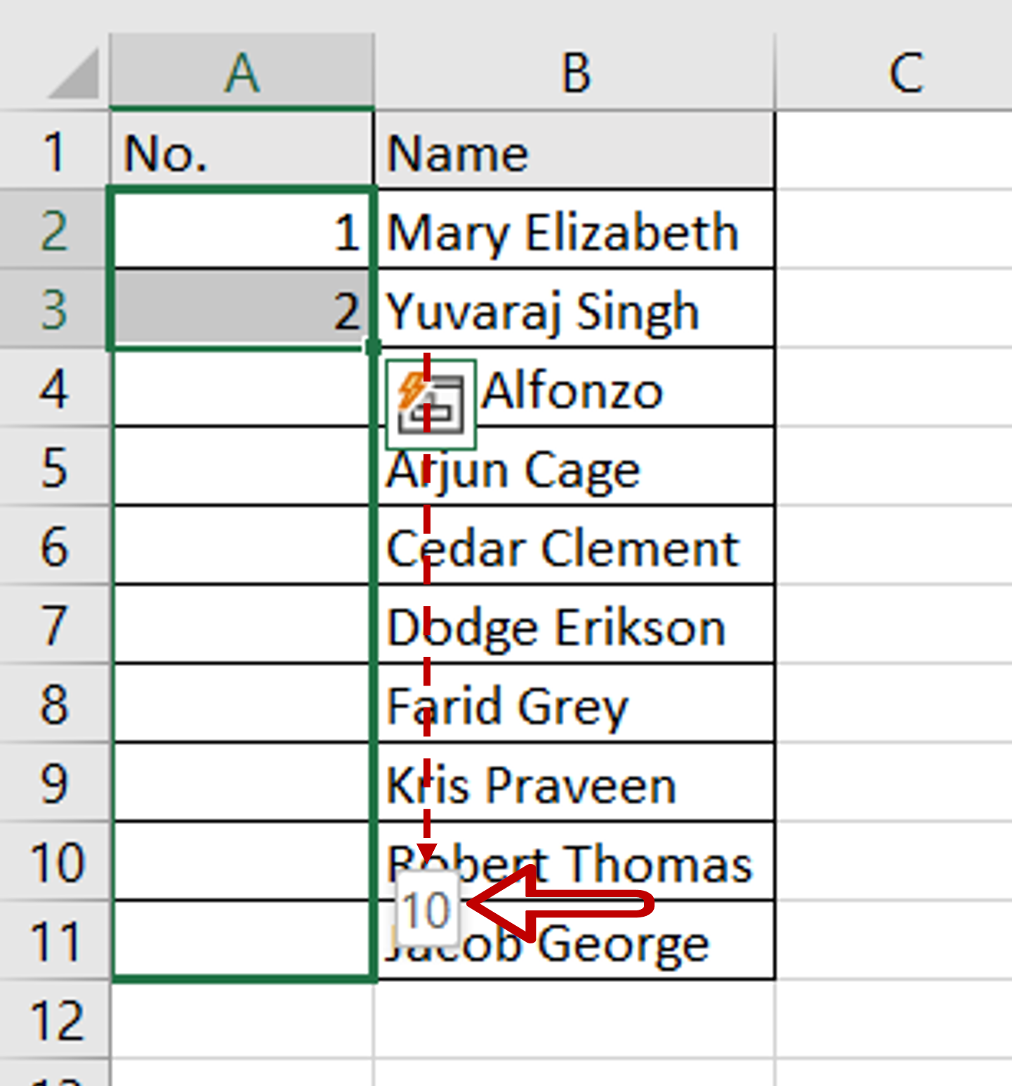 how-to-add-sequential-numbers-to-an-excel-sheet-spreadcheaters