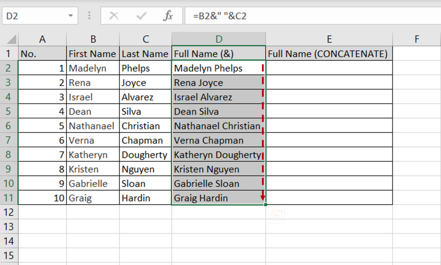 how-to-add-text-in-excel-cells-together-spreadcheaters