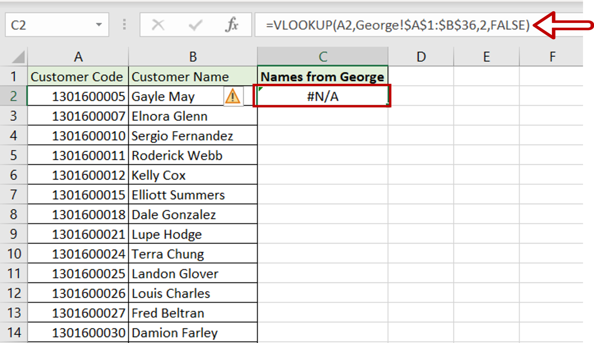 How To Compare Two Columns In Different Excel Sheets Using Vlookup Spreadcheaters 0608