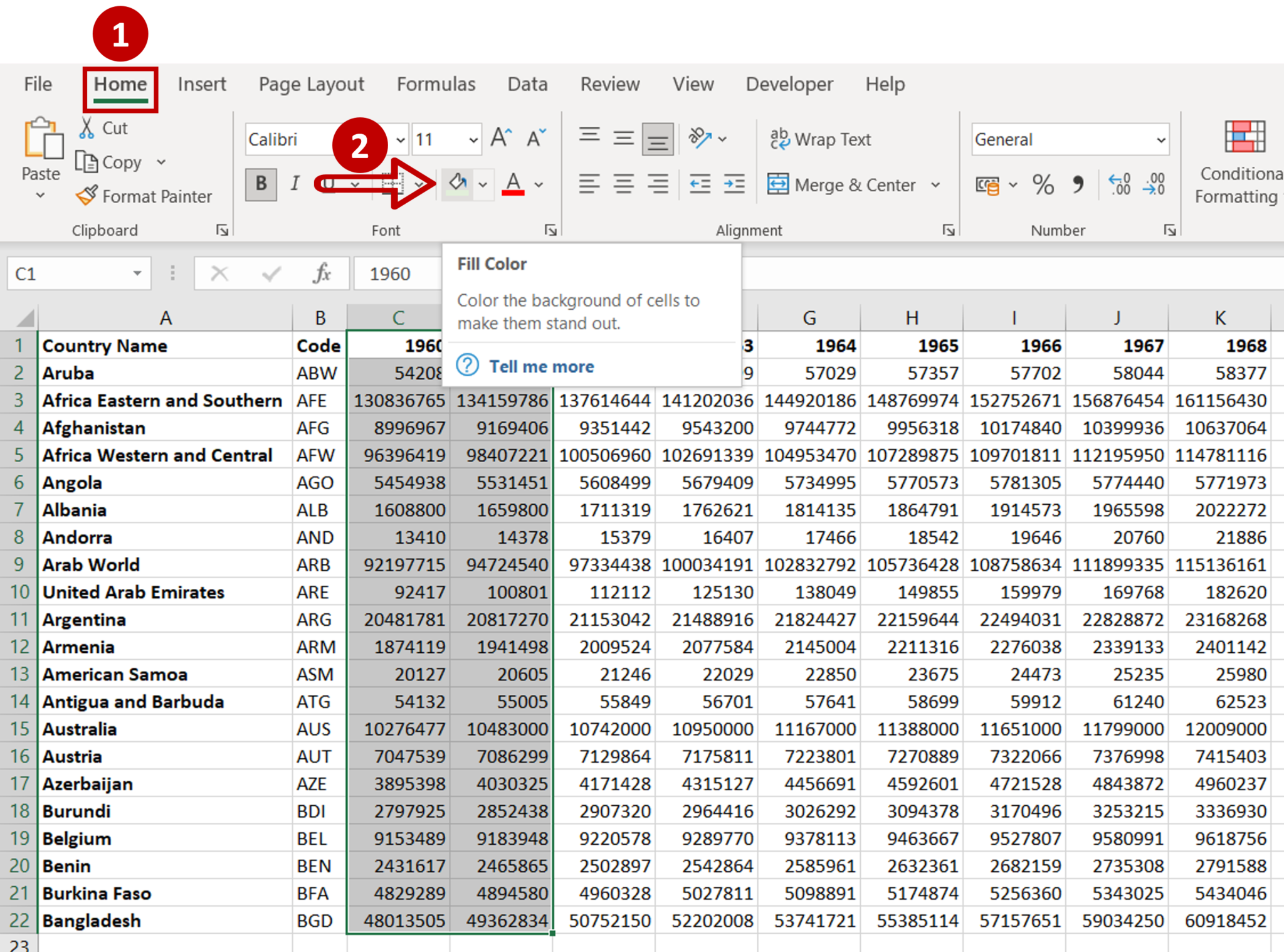 how-to-highlight-two-columns-in-excel-spreadcheaters