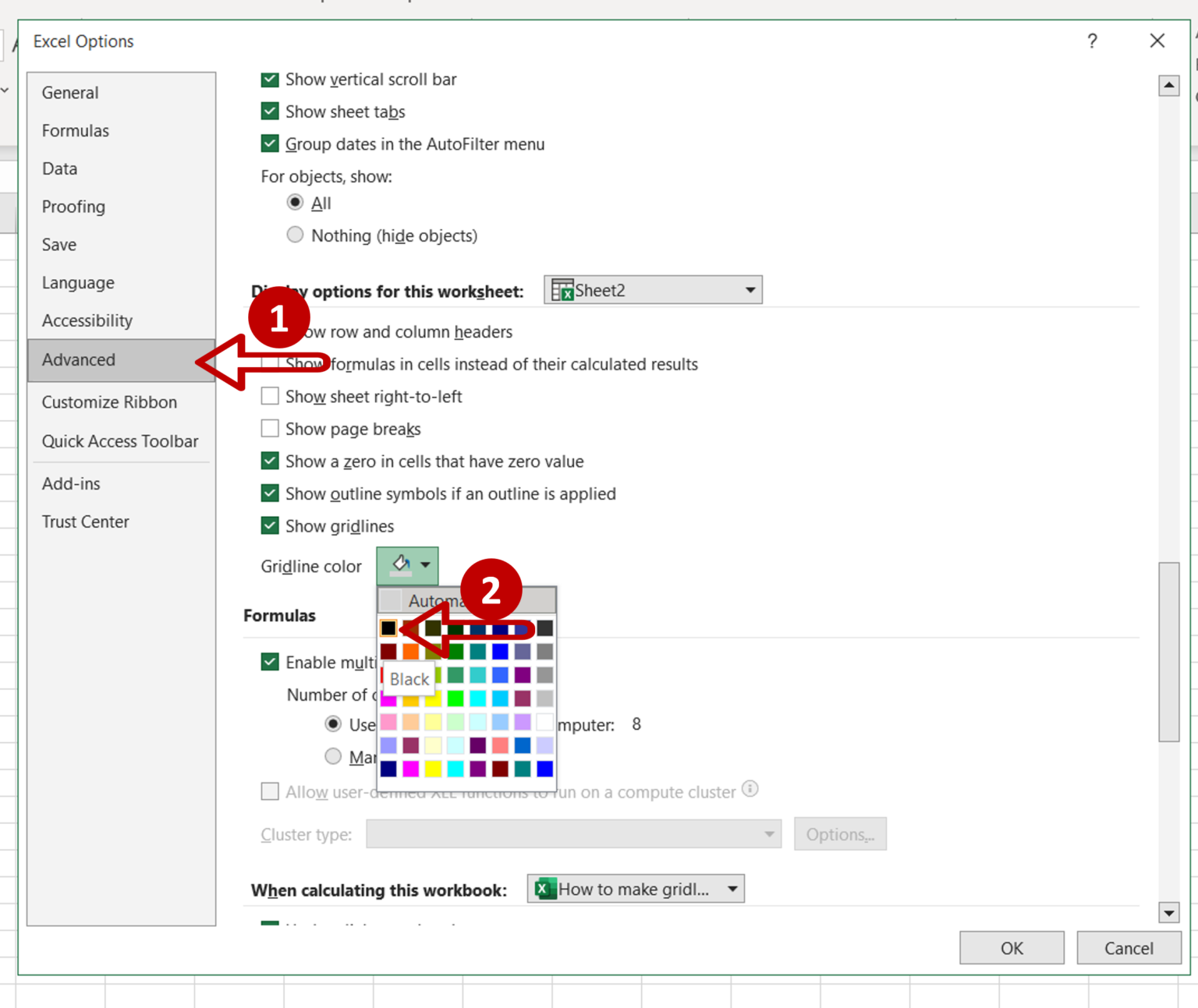 how-to-make-gridlines-darker-in-excel-spreadcheaters