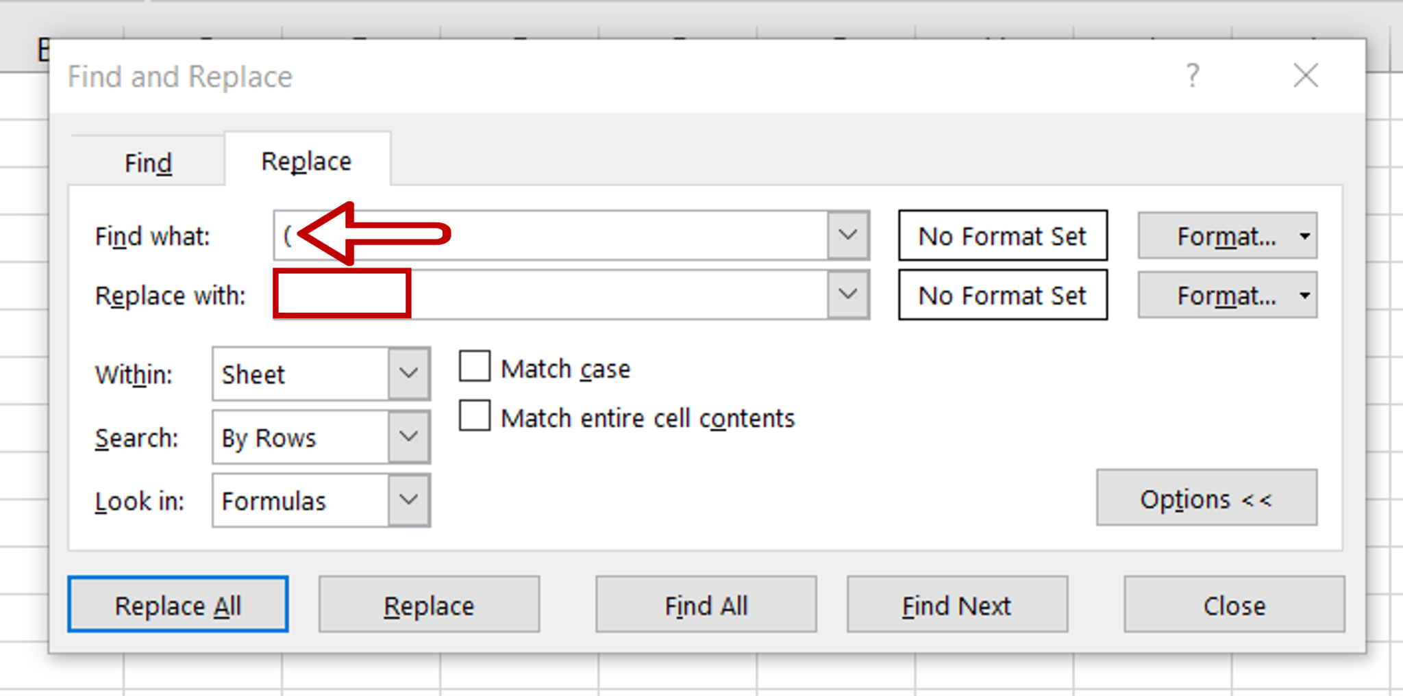 How To Remove Parentheses In Excel SpreadCheaters