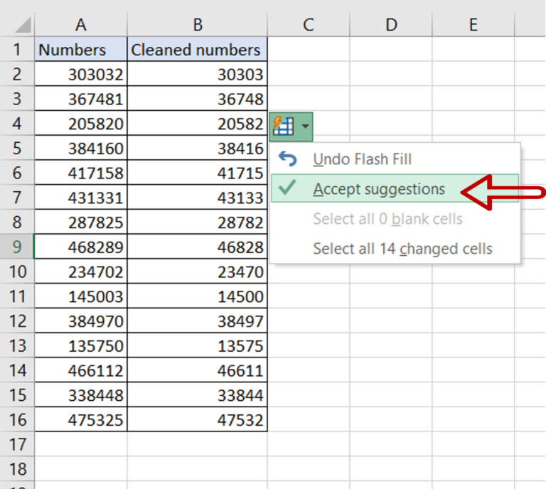 How To Remove The Last Digit In Excel | SpreadCheaters