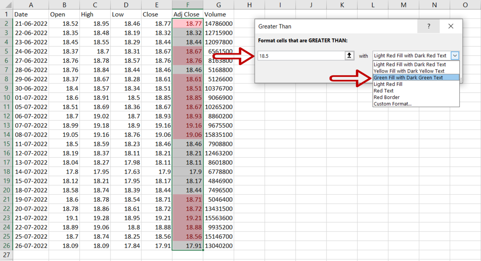 how-to-change-cell-color-based-on-value-in-excel-spreadcheaters