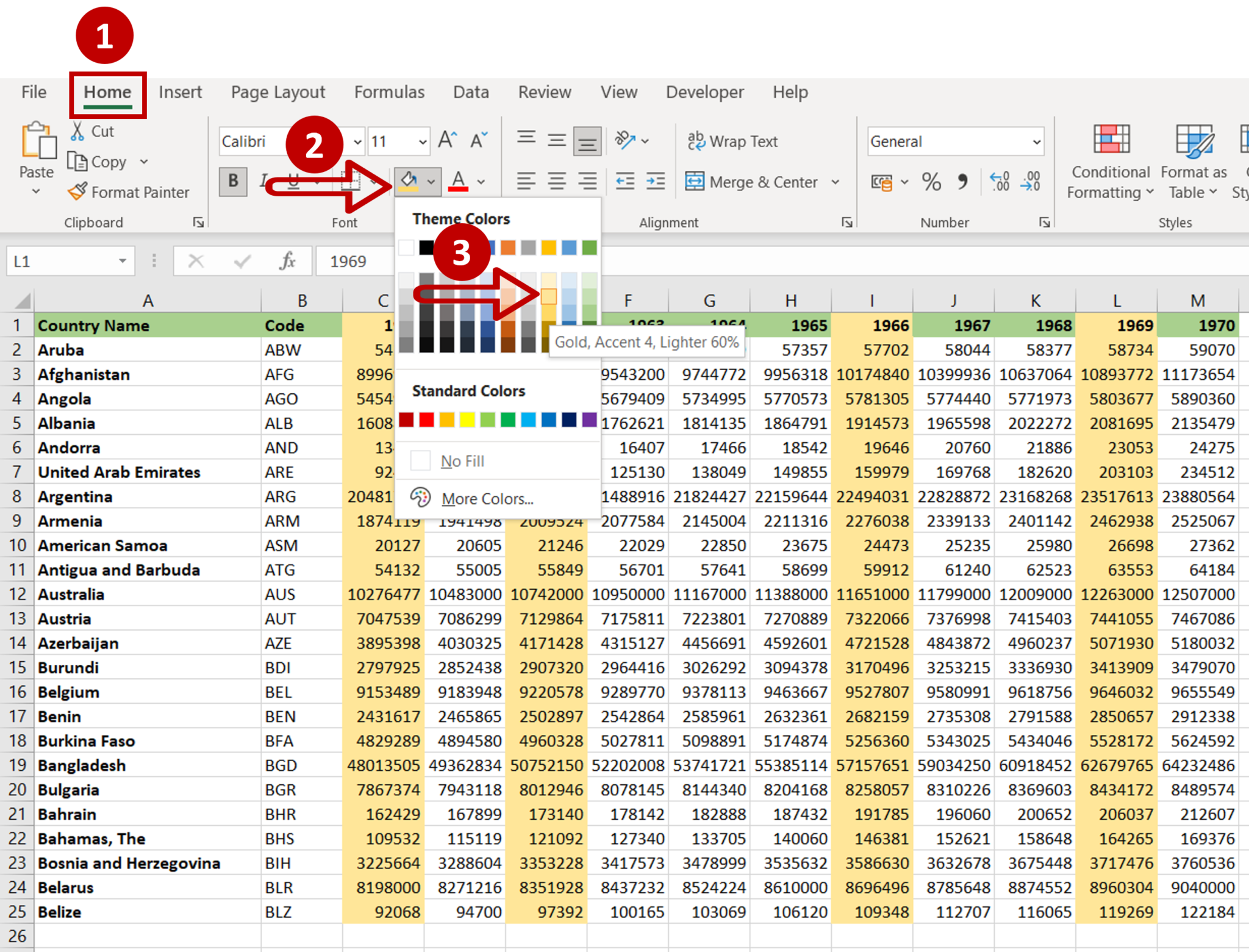  How To Highlight Different Columns In Excel SpreadCheaters