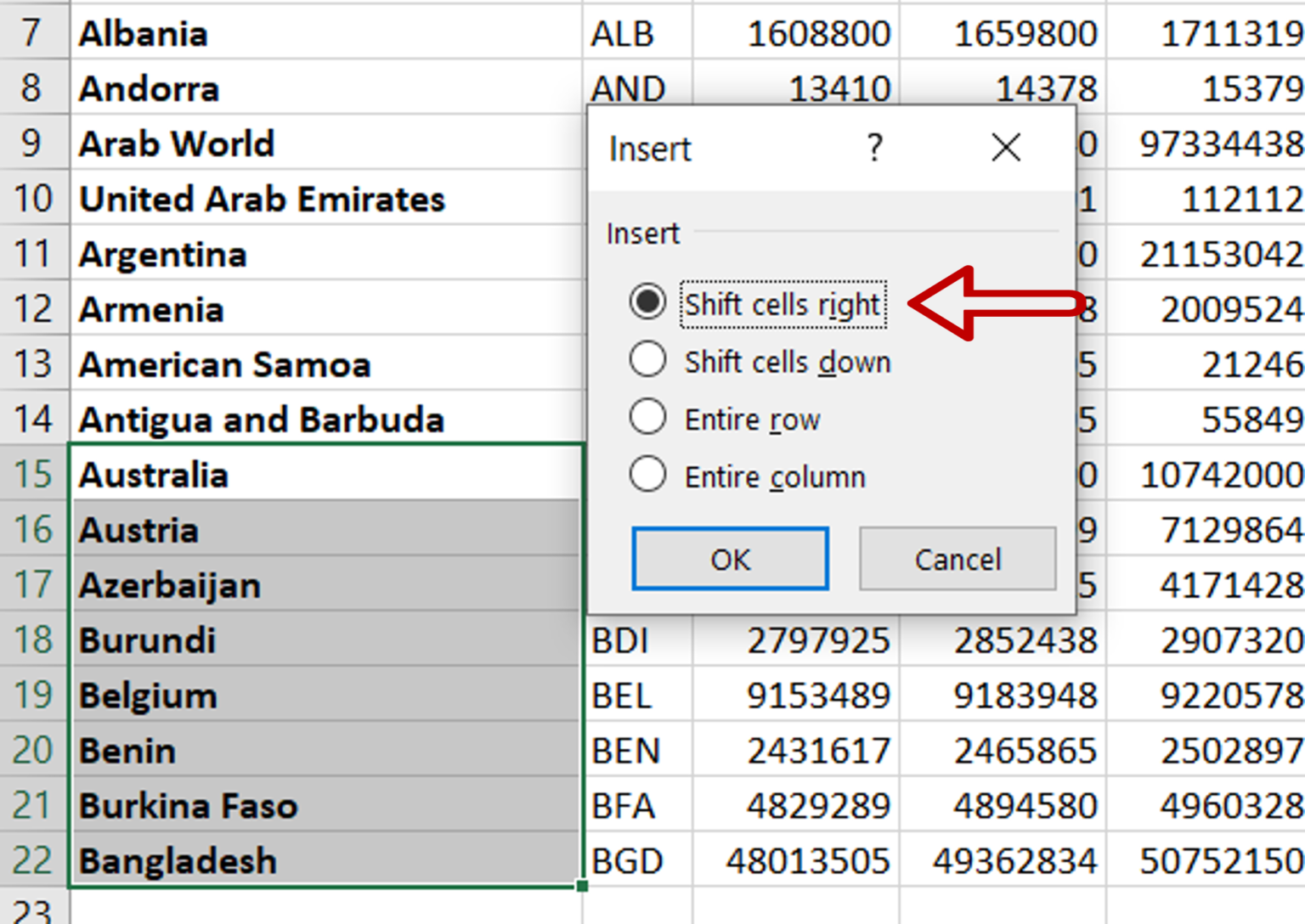 how-to-shift-cells-in-excel-spreadcheaters