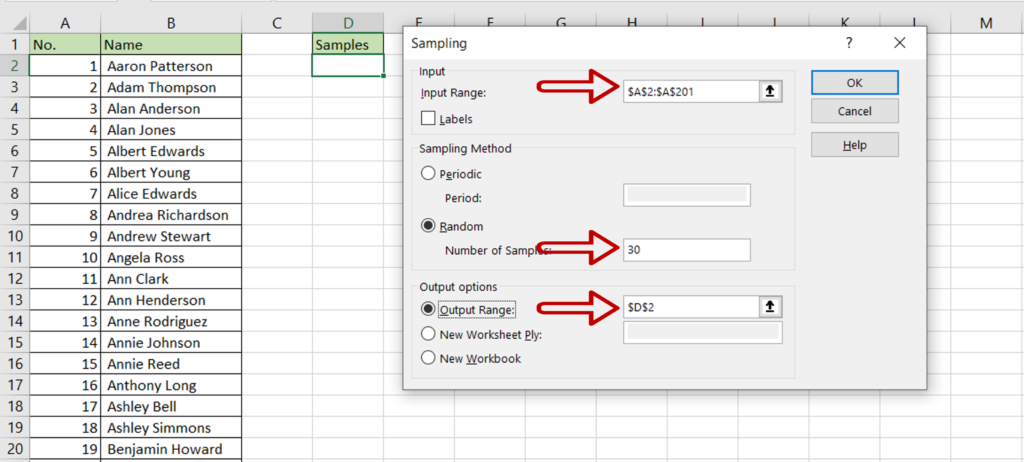 How To Select A Random Sample In Excel | SpreadCheaters