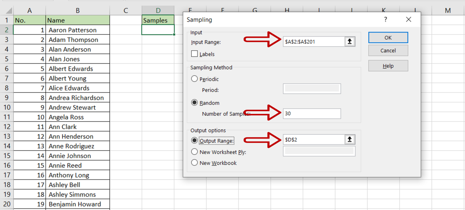 How To Do Random Sampling In Excel SpreadCheaters