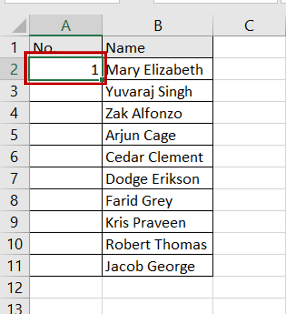 How To Auto-number Cells In Excel | SpreadCheaters