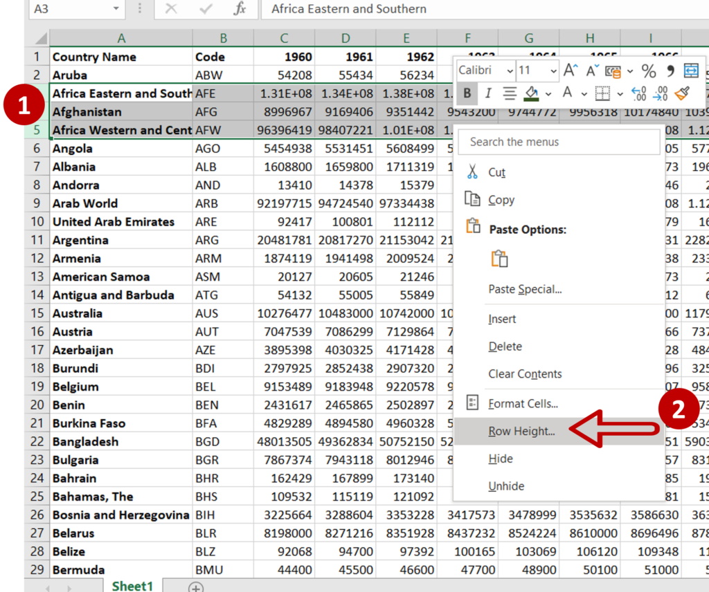 How To Expand Rows In Excel | SpreadCheaters