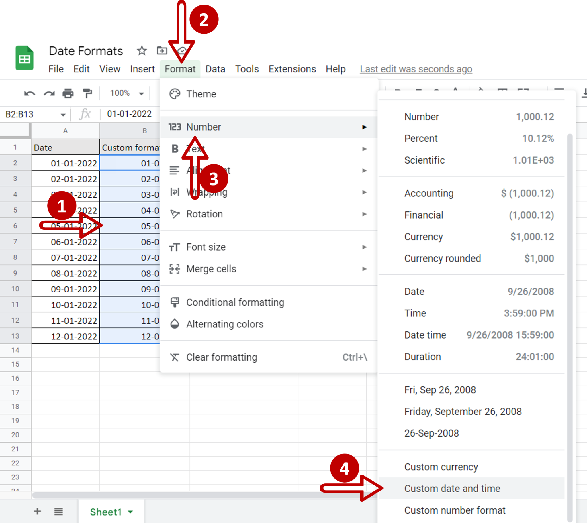 how-to-change-the-date-format-in-google-sheets-spreadcheaters