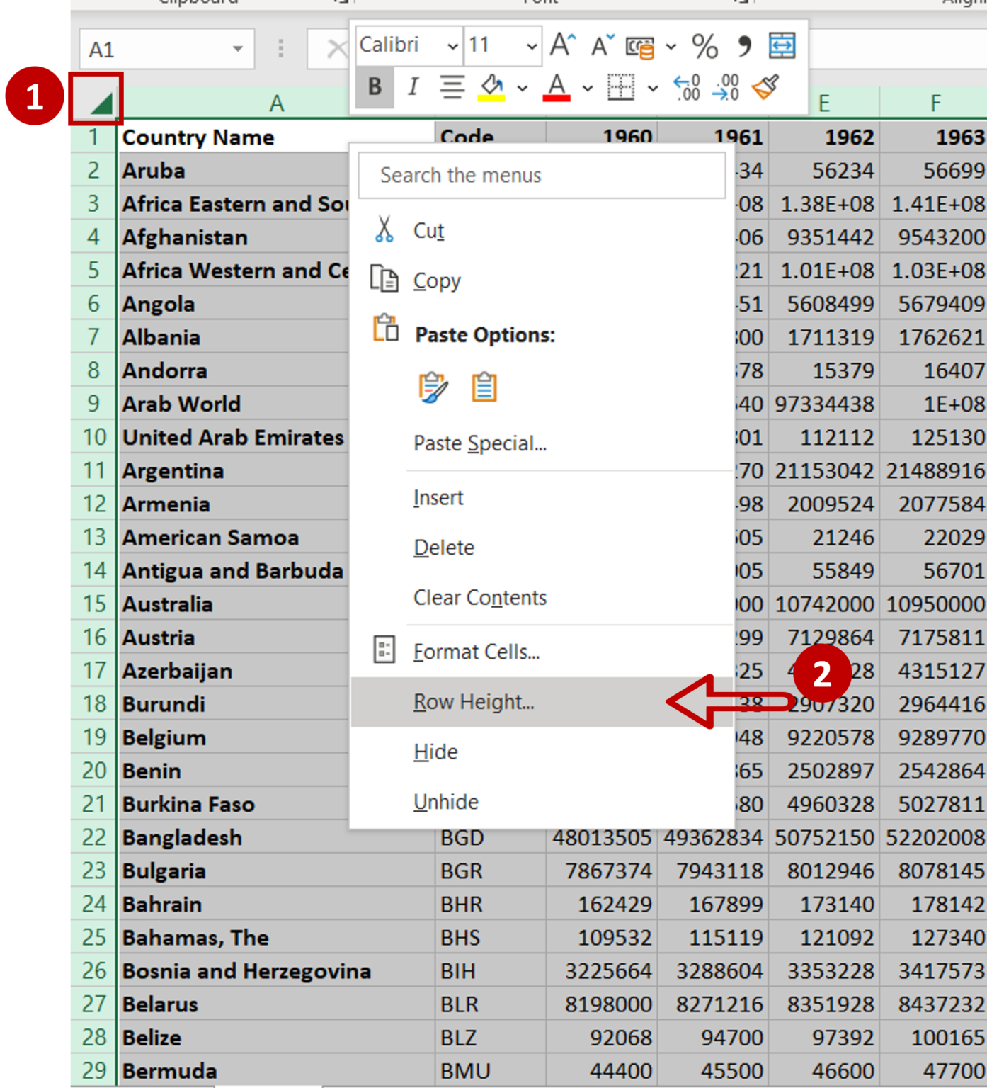 How To Expand All Rows In Excel Spreadcheaters 3289