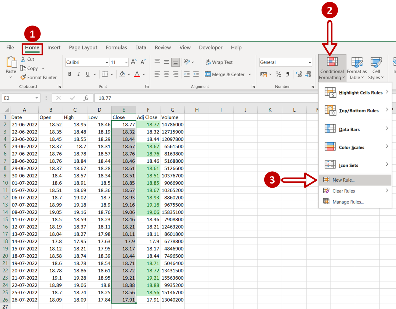 How To Change Cell Color Based On Value In Excel | SpreadCheaters