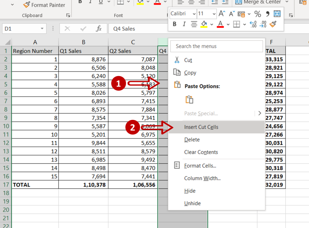 How To Swap Two Columns In Excel | SpreadCheaters