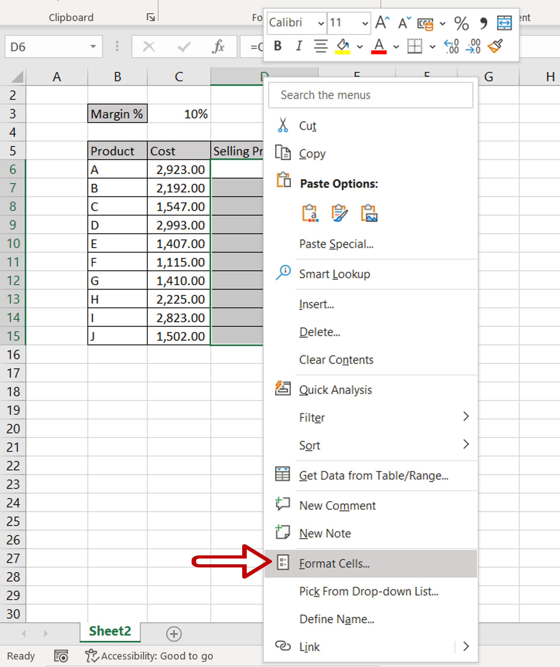 How To Apply The Comma Style Number Format In Excel Spreadcheaters 2056