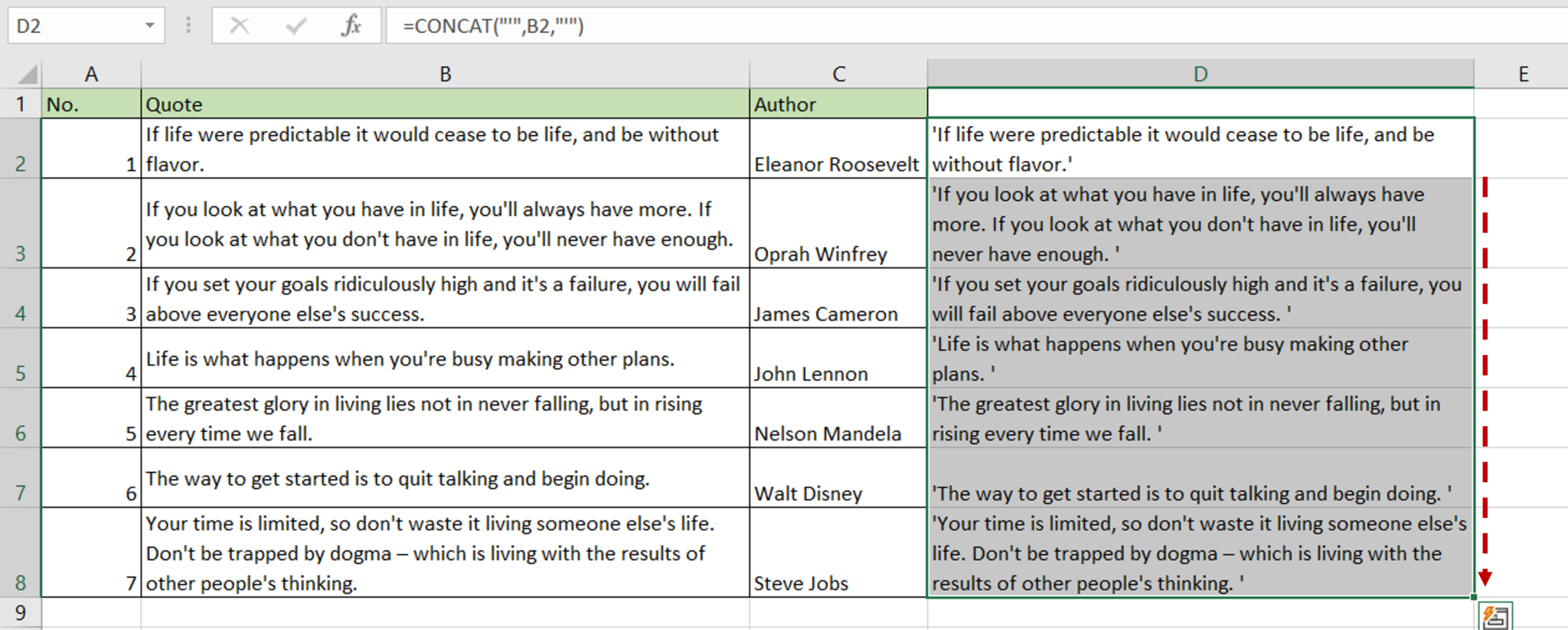 how-to-add-single-quotes-and-coma-in-excel-enjoytechlife