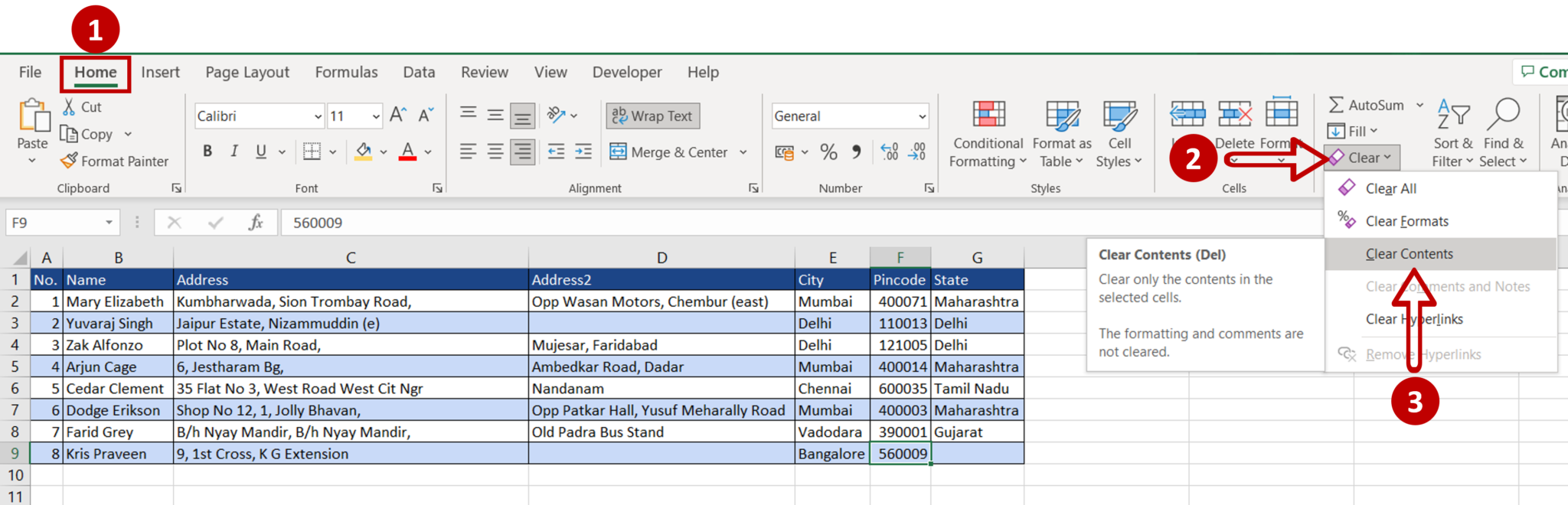 How To Clear A Cell In Excel Spreadcheaters 4365