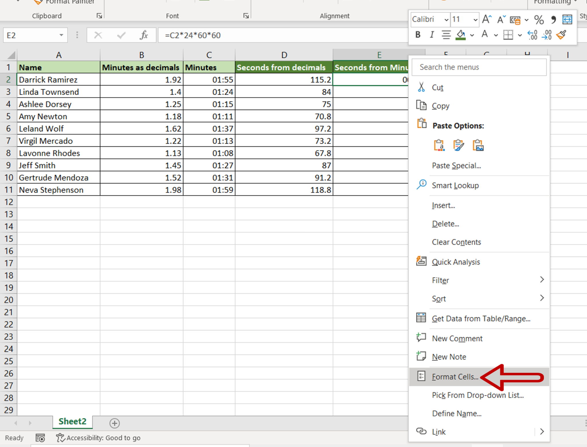 how-to-convert-minutes-to-seconds-in-excel-spreadcheaters