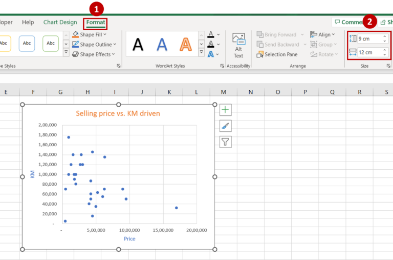 How To Resize A Chart In Excel | SpreadCheaters