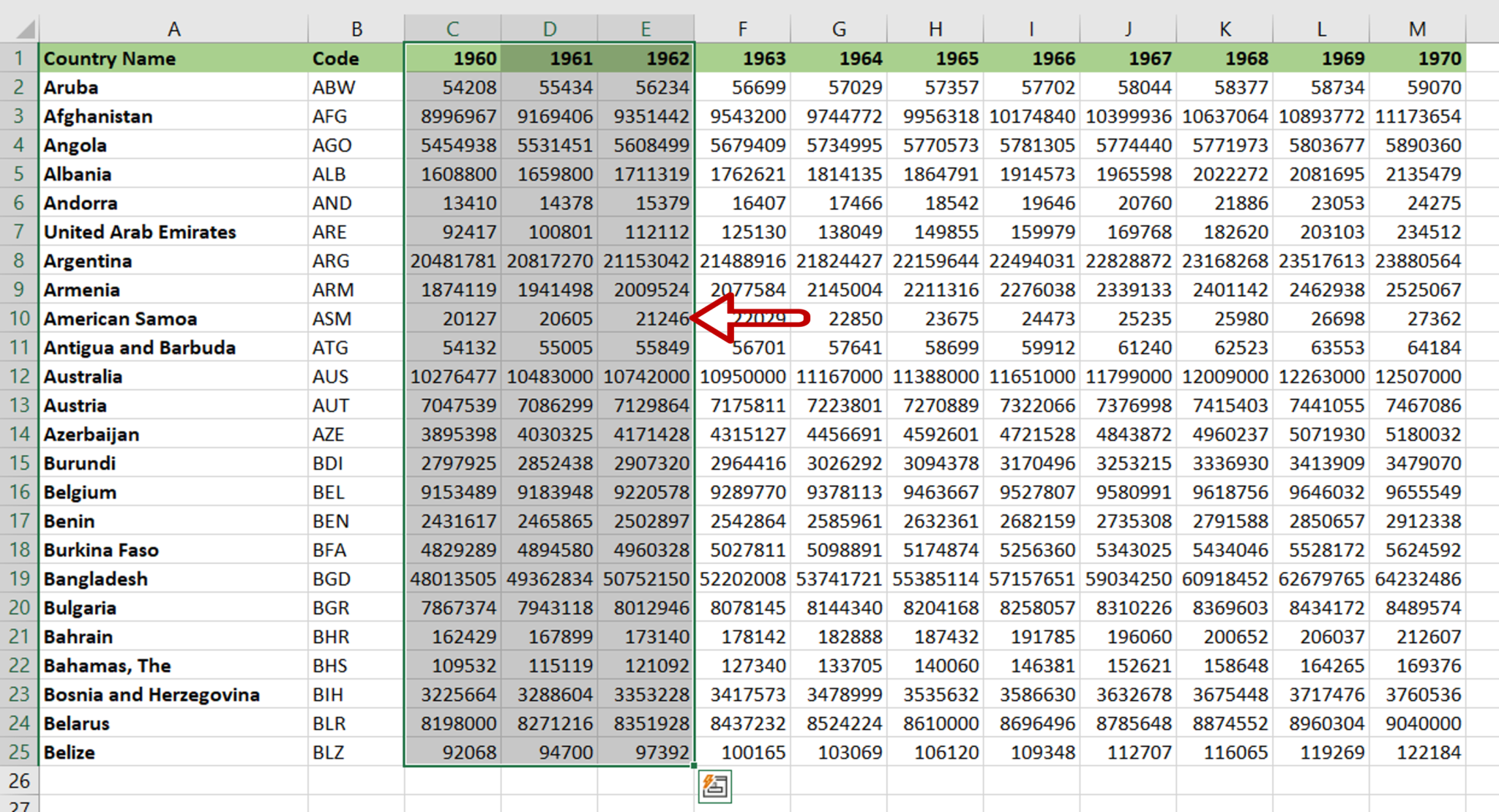 how-to-select-columns-in-excel-spreadcheaters