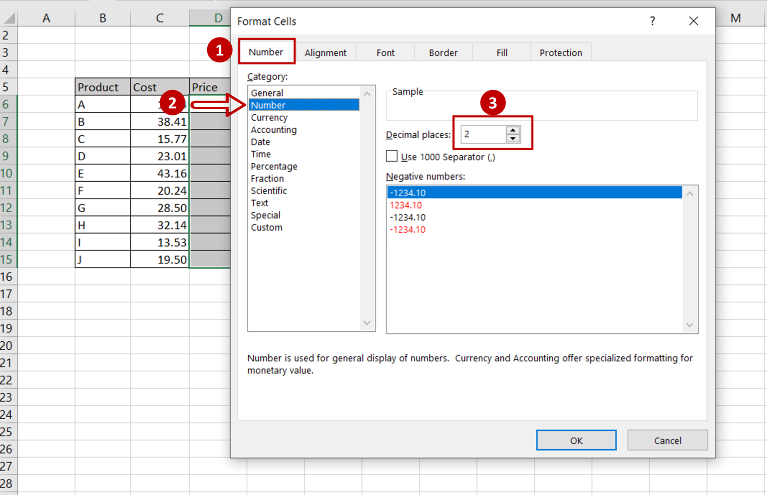 How To Add Decimals In Excel | SpreadCheaters