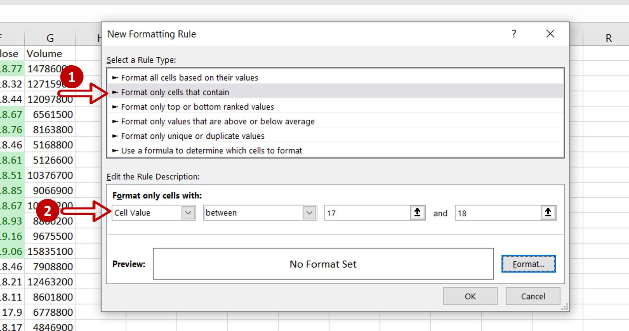 How To Change Cell Color Based On Value In Excel | SpreadCheaters