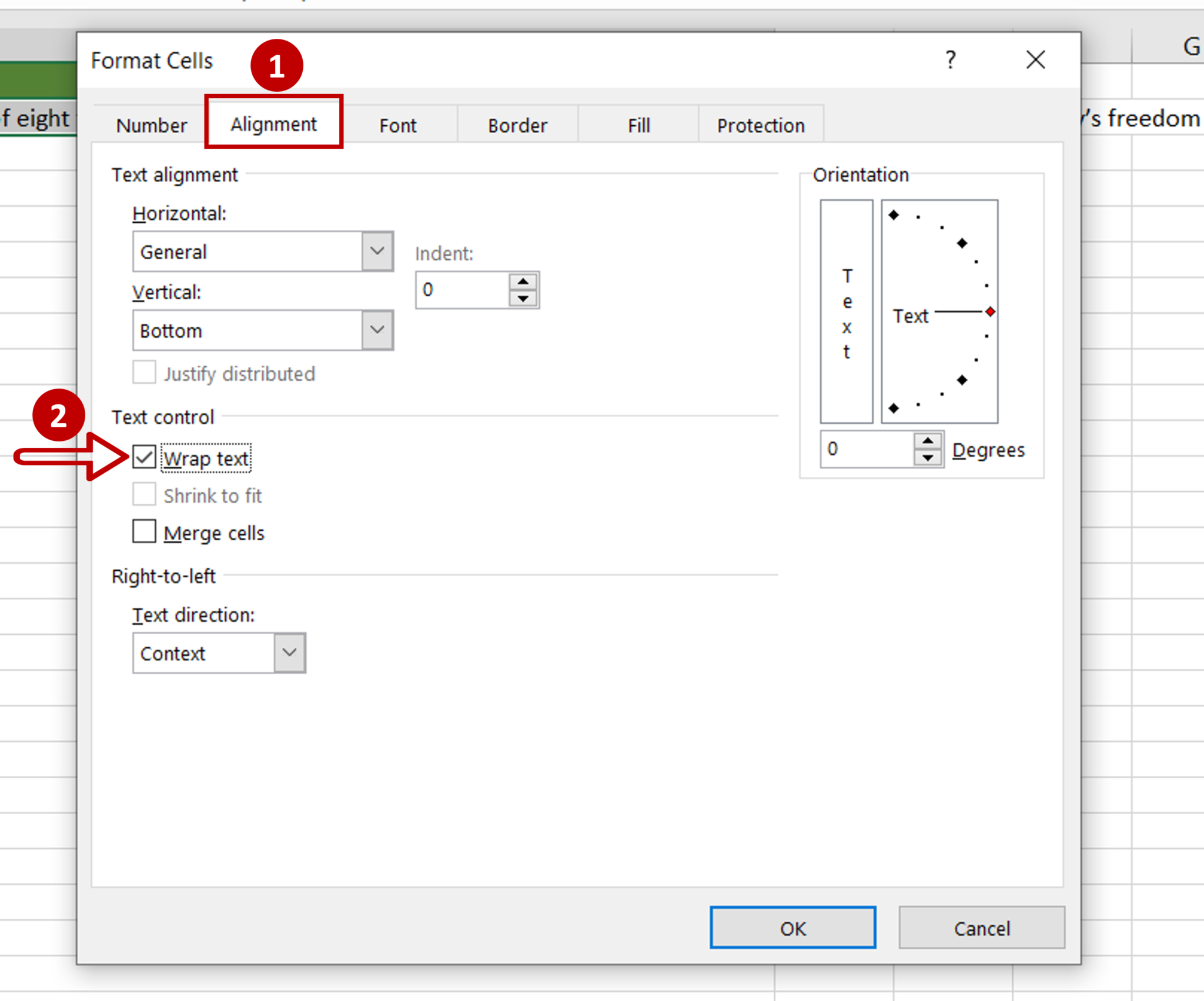 How To Make Text Wrap In Excel | SpreadCheaters