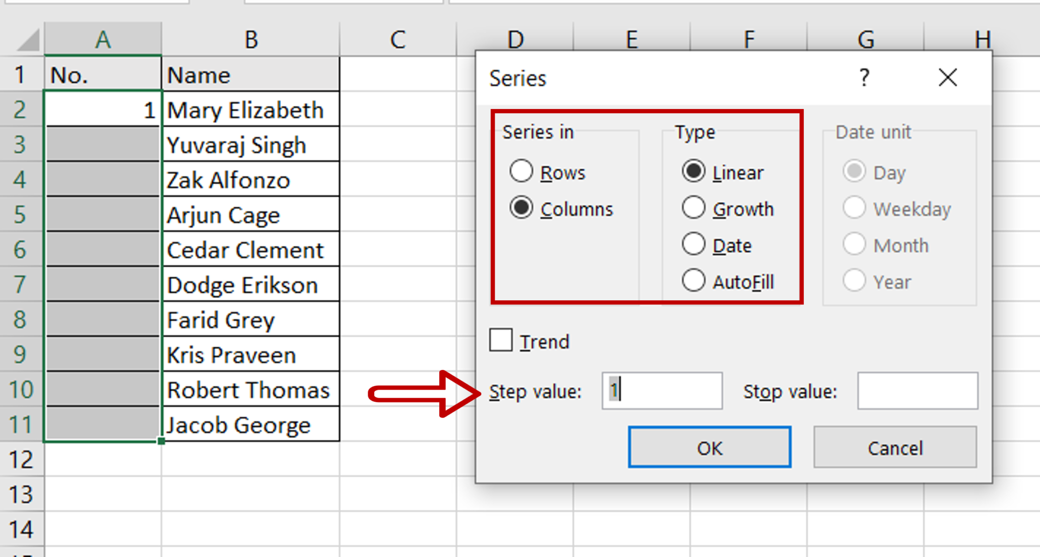 generate-unique-sequential-numbers-in-excel-easy-steps