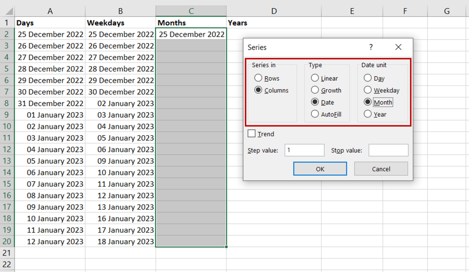 How To Populate Dates In Excel SpreadCheaters